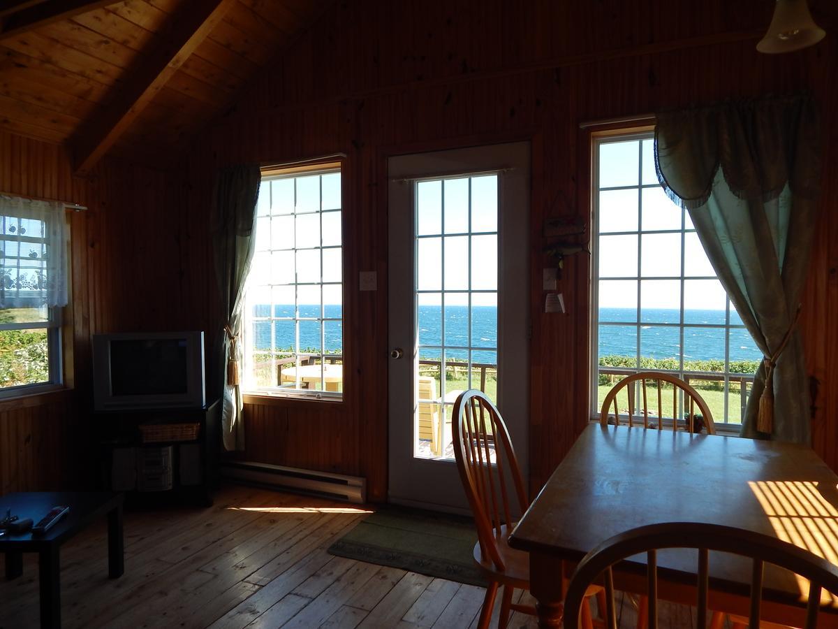 Les Chalets Brise-De-Mer Sainte-Therese-de-Gaspe Exterior foto