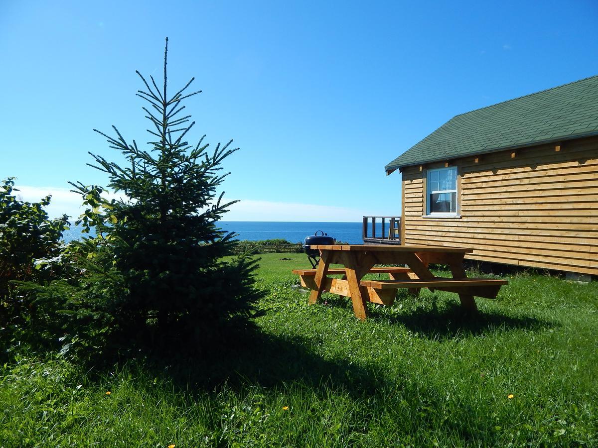 Les Chalets Brise-De-Mer Sainte-Therese-de-Gaspe Exterior foto