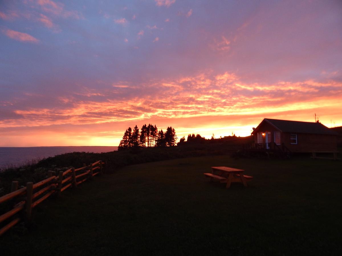 Les Chalets Brise-De-Mer Sainte-Therese-de-Gaspe Exterior foto